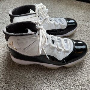 Jordan Black and White Sneakers